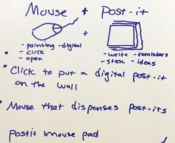  Think of as many inventions as you can by combining two random objects 